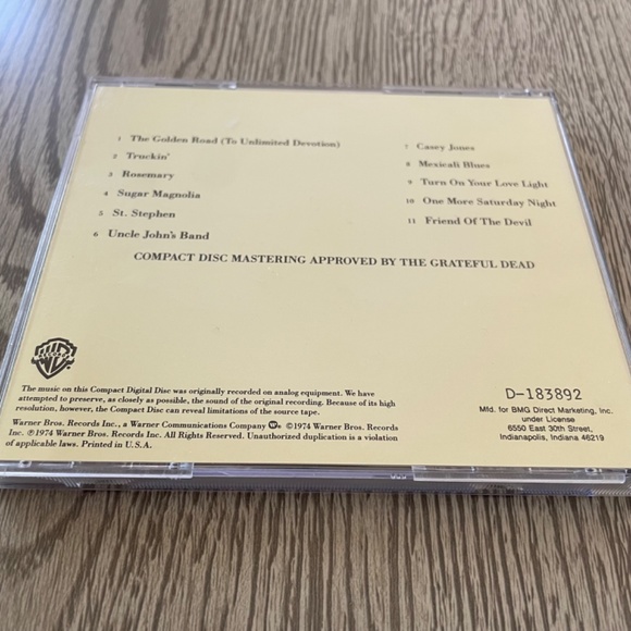 The Grateful Dead - The Best of the Grateful Dead: Skeletons From The Closet CD - Picture 5 of 6
